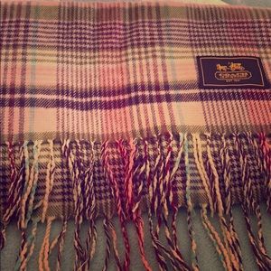 Coach winter scarf